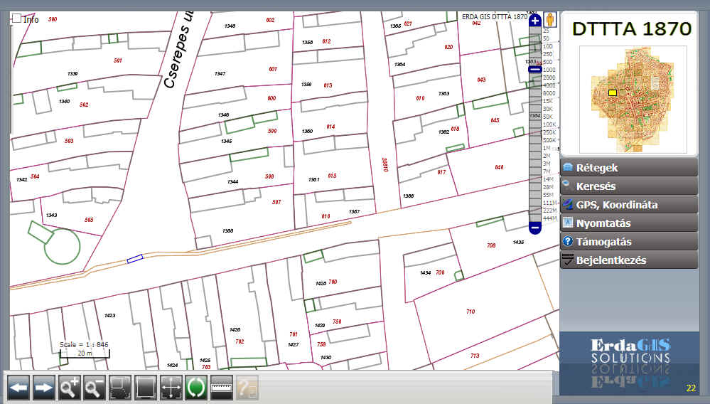 debrecen helyrajzi szám térkép ErdaGIS web | Erda Kft. debrecen helyrajzi szám térkép